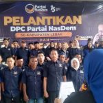 Resmi! NasDem Lebak Lantik 28 DPC,Se -Kabupaten dan Gelar Rakorda Pertama di Tekad Waras