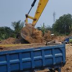 Viral Galian Tanah di Bypass Cibadak Lebak, Pelaksana Tegaskan Bukan Galian C Komersial Melainkan Cut and Fill Gudang